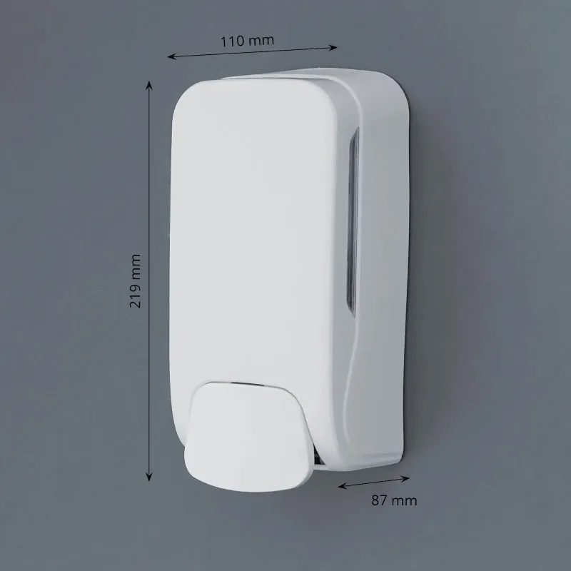 Desinfektionsmittelspender 500 ml Weiß/Matt