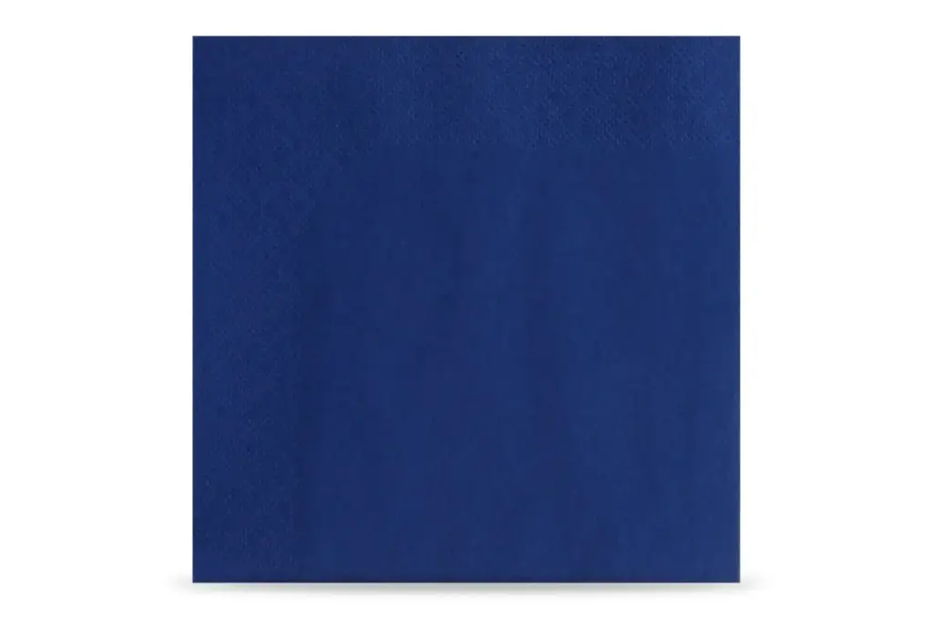  Servietten Dunkelblau 3-lagig 33x33 cm 1/4-Falz 1000 Stück/Karton