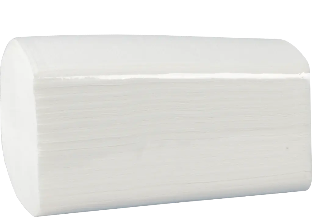  Tisch Servietten 16 x 21 cm, 2-lagig, 4500 Stück weiß