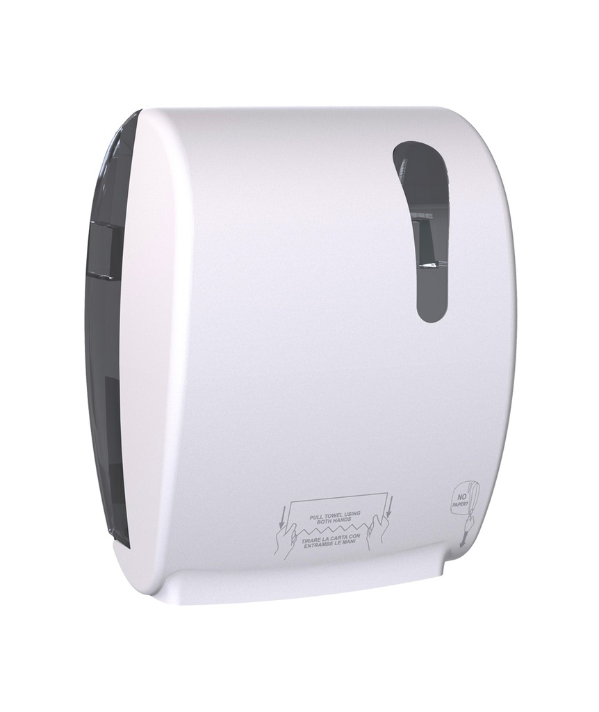 Handtuchrolle Spender mit Sensor Weiß 