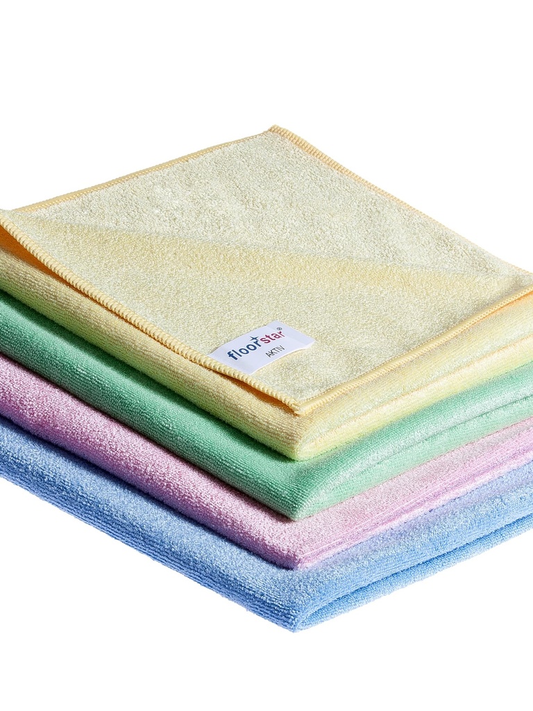 Microfaser-Premium-Stretchtuch AKTIV -10er-Gelb