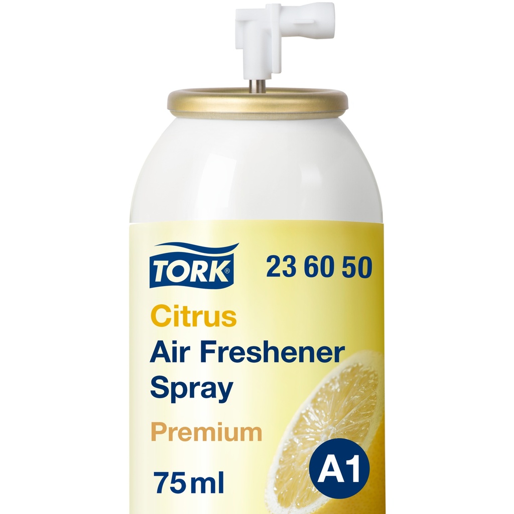 Tork Lufterfrischer Spray mit Zitrusduft 75ml 12 Stück