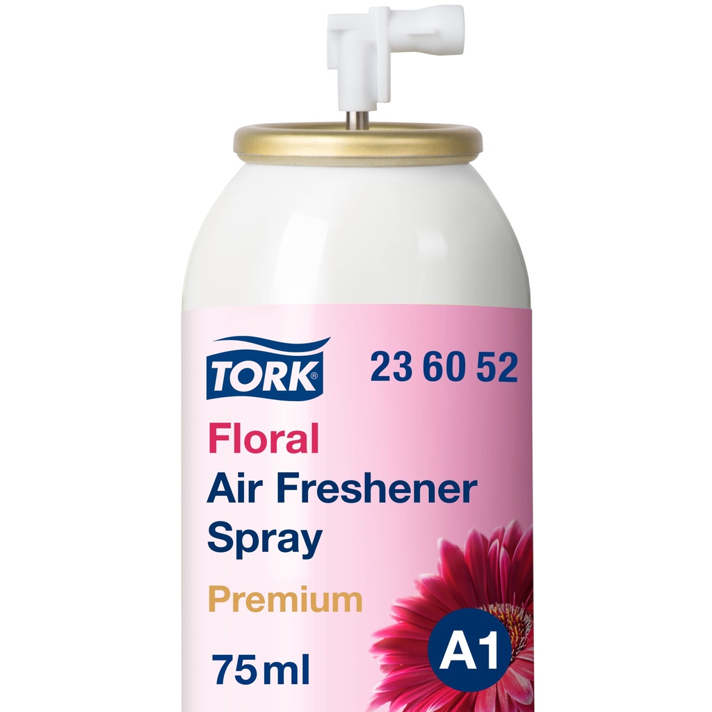 Tork Lufterfrischer Spray mit Blütenduft 75ml 12 Stück