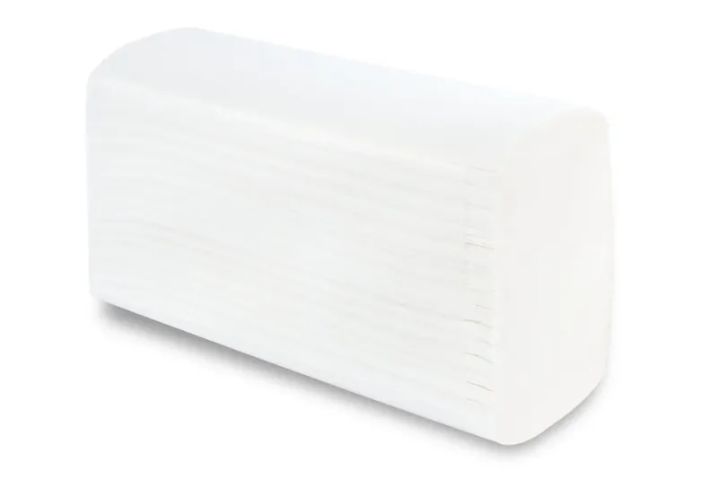  Papierhandtuch, Z-Falz, 2-lagig, Zellstoff hochweiß, 20,5 x 24 cm, 3.750 Blatt