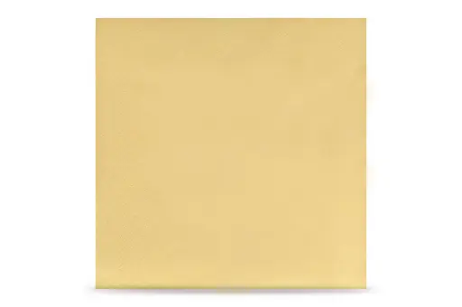 [AG129] Serviette Gelb 3-lagig 40x40 cm 1/4-Falz 1000 Stück/Karton
