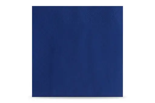 [Ag182]  Servietten Dunkelblau 3-lagig 33x33 cm 1/4-Falz 1000 Stück/Karton