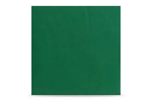 [Ag126] Serviette Grün 3-lagig 40x40 cm 1/4-Falz 1000 Stück/Karton
