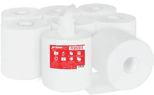 [020311] MIDI Allzweckrolle 2 lagig, 100lfm, 6 Rolle im pack