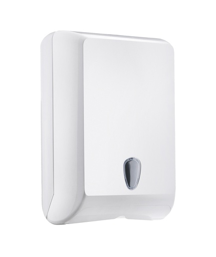 [830] Handtuchpapier Spender V-Falz Weiß 