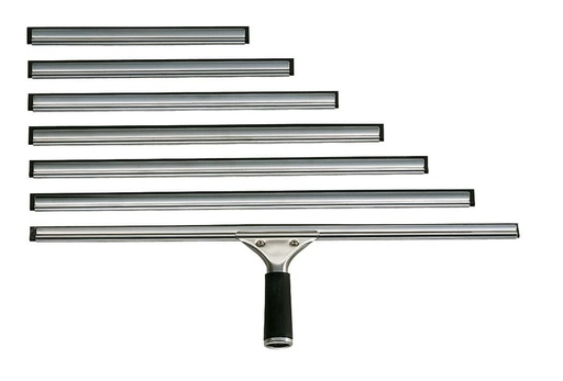 [ESG45] Edelstahl Schiene und Gummilippe 45 cm