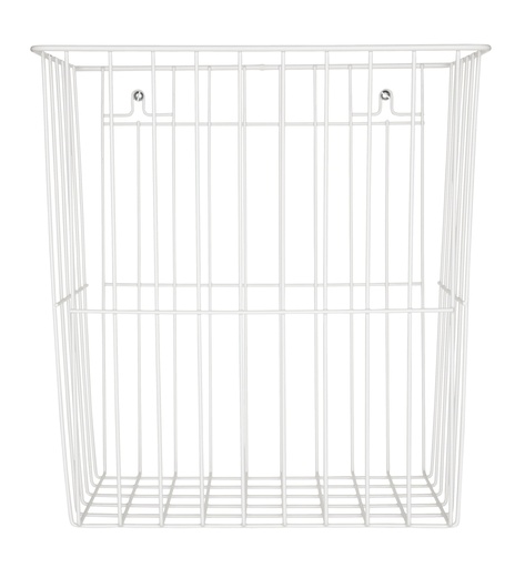 [226002] Tork Abfallbehälter Mini 20 l Weiß B2 Drahtgritter