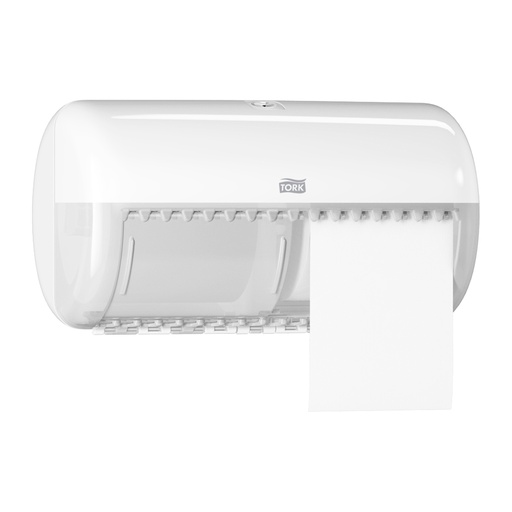 [557000] Tork Spender für Kleinrollen Toilettenpapier Weiß