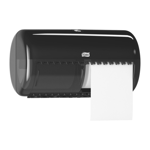 [557008] Tork Spender für Kleinrollen Toilettenpapier Schwarz