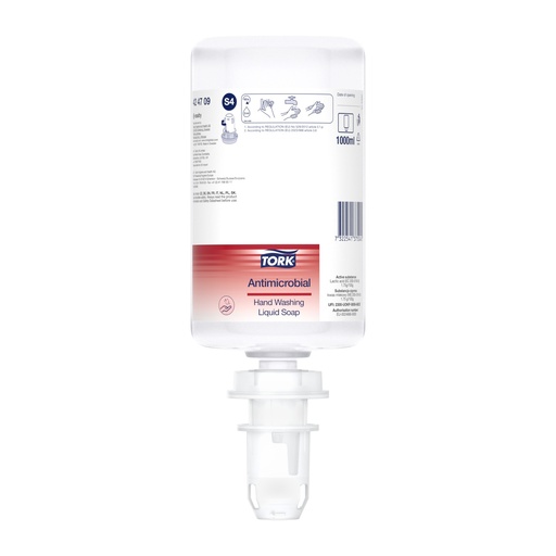 [424709] Tork Antimikrobielle Flüssigseife 6x1000ml S4