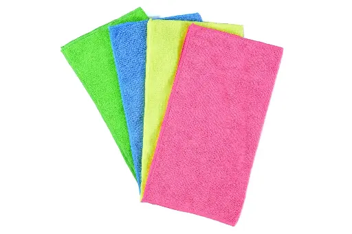 [ST-982] SemyTop Mikrofasertücher 4-farbig zu je 3 Stück vorsortiert, EXTRA, 32x32cm, 25 x 12 Stück
